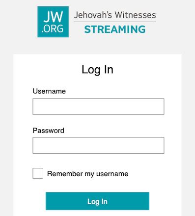 It can also be streamed on ROKU, Apple TV, and some others. . Jw streaming login